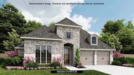 New construction Single-Family house 139 Derrett Lane, Rhome, TX 76078 Design 2737W- photo 0