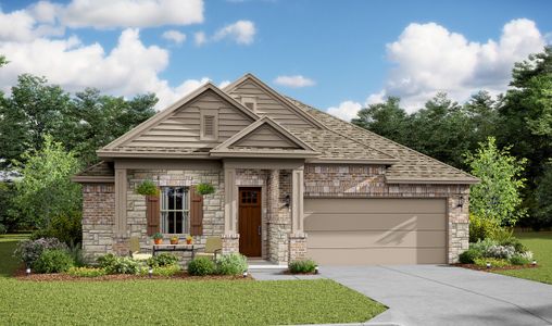 New construction Single-Family house 7919 Palm Glade Drive, Cypress, TX 77433 - photo 1 1