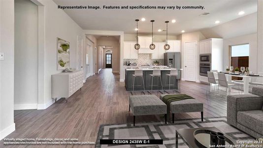 New construction Single-Family house 12534 Ropesville, San Antonio, TX 78253 Design 2438W- photo 2 2