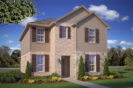 New construction Single-Family house 4811 Spirited Pathway, Haltom City, TX 76117 ANGELINA- photo 0