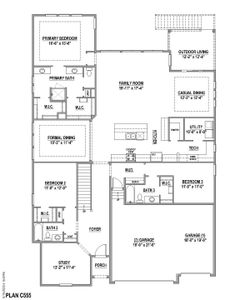 New construction Single-Family house 1822 Crisp Air Drive, Windsor, CO 80550 Plan C555- photo 1 1