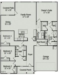 New construction Single-Family house 110 Ne Vega Loop, Sanford, NC 27330 The Avondale- photo