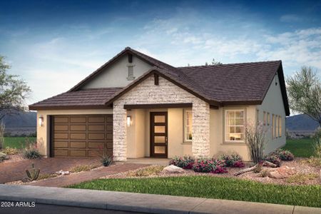 New construction Single-Family house 21354 E Sparrow Drive, Queen Creek, AZ 85142 Plan 4024 Exterior C- photo 0