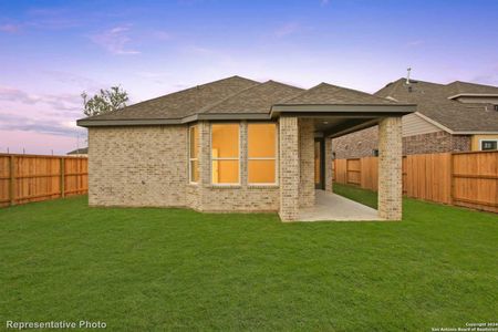 New construction Single-Family house 1817 Nettletree Road, New Braunfels, TX 78132 Bristol Plan- photo 12 12