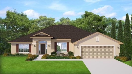 New construction Single-Family house 13060 Tinamou Avenue, Weeki Wachee, FL 34614 2265- photo 0