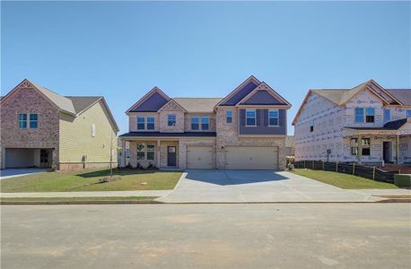 New construction Single-Family house 2750 Cadenza Circle, Dacula, GA 30019 Rosemary II- photo 0