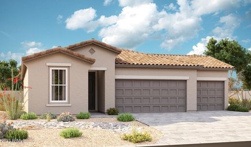 New construction Single-Family house 664 S Parker Lane, Casa Grande, AZ 85122 Sapphire- photo 0
