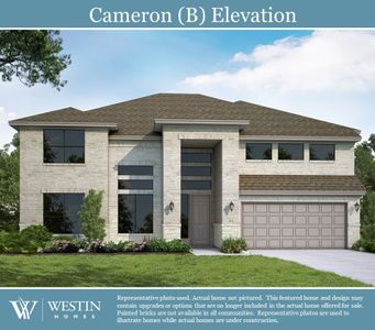 New construction Single-Family house 424 Hollister Drive, Liberty Hill, TX 78642 The Cameron- photo 0 0