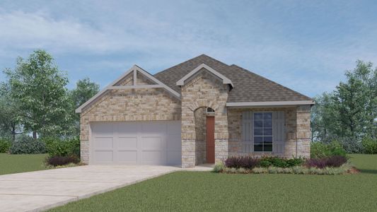 New construction Single-Family house 213 Mystic Canyon Ln, Georgetown, TX 78628 The Reagan II- photo 0