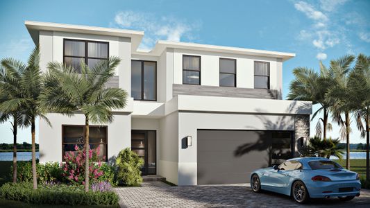 New construction Single-Family house Newport Grand, 12680 Solana Bay Circle, Palm Beach Gardens, FL 33412 - photo
