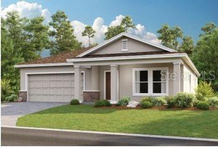New construction Single-Family house 129 Citrine Loop, Kissimmee, FL 34758 Seneca- photo 0