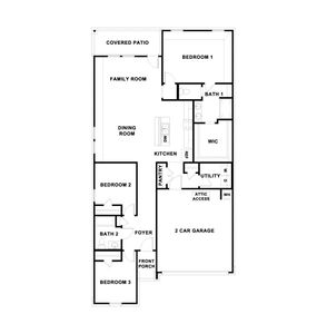 New construction Single-Family house 2921 Bandolier Pass, Leander, TX 78641 The Caden- photo 1 1