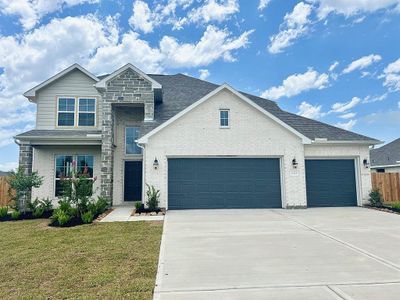 New construction Single-Family house 3060 Myrtle Sunset Drive, Katy, TX 77493 The Chester- photo 0 0