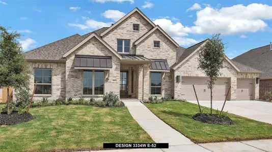 New construction Single-Family house 5007 Fountainhead Lane, Manvel, TX 77583 3334W- photo 0