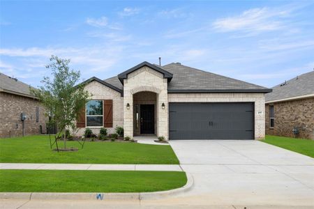 New construction Single-Family house 405 Choctaw Drive, Cleburne, TX 76033 Hamilton- photo 1 1