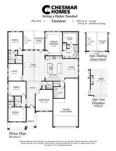 New construction Single-Family house Trenton, 1110 Greenfield Street, Midlothian, TX 76065 - photo