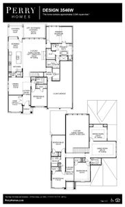 New construction Single-Family house 5506 Rocky Banks Way, Fulshear, TX 77441 Design 3546W- photo 1 1