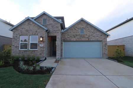 New construction Single-Family house 1215 Sugar Drive, Tomball, TX 77375 Orchid- photo 0