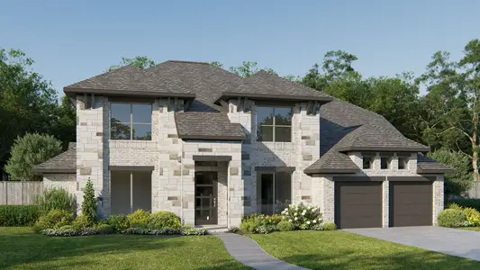 New construction Single-Family house 4911 Fountainhead Lane, Manvel, TX 77583 3917W- photo 0