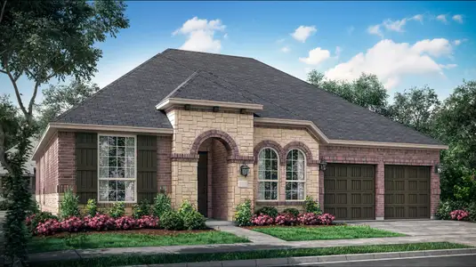 New construction Single-Family house 4747 Kings Garden Parkway, Arlington, TX 76005 Sinatra- photo 0