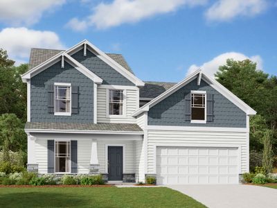 New construction Single-Family house 676 Kitfox Drive Nw, Concord, NC 28027 Erie II - Smart Series Single Family- photo 0