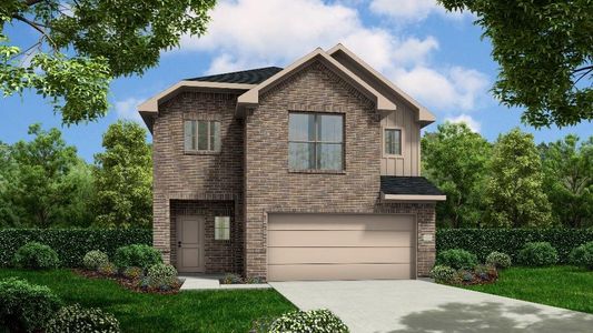 New construction Single-Family house 17811 Pamukkale Place, Tomball, TX 77377 Oriole- photo 0 0