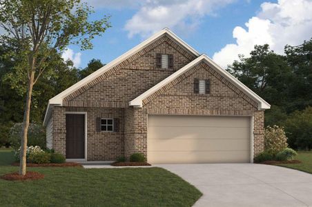 New construction Single-Family house 5843 Sunrise Bottom Lane, Fulshear, TX 77441 Periwinkle- photo 0 0