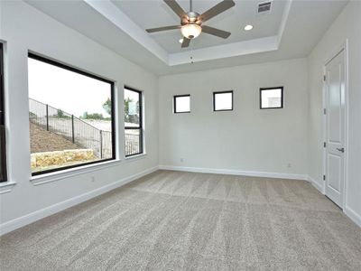New construction Single-Family house 19613 Tranquility Falls Path, Jonestown, TX 78645 Brentwood- photo 12 12