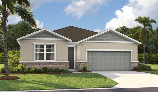 New construction Single-Family house 1719 Sugarbelle Circle, Mascotte, FL 34753 Alexandrite- photo 0