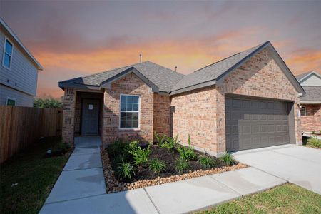 New construction Single-Family house 16792 Bristle Cone Way, Conroe, TX 77302 Sage- photo 1 1
