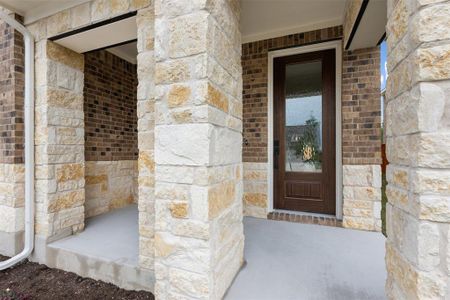 New construction Single-Family house 2412 Walking Y Rd, Georgetown, TX 78633 Knox Homeplan- photo 3 3