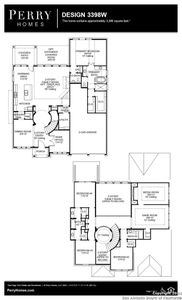 New construction Single-Family house 1705 Windward Way, Seguin, TX 78155 Design 3398W- photo 3 3