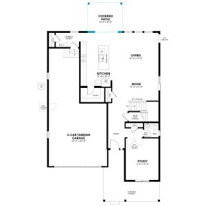 New construction Single-Family house 12696 Bend Court, Firestone, CO 80504 Artisan Three- photo 1 1