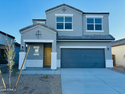 New construction Single-Family house 5191 E Umber Road, San Tan Valley, AZ 85143 Fuji- photo 0