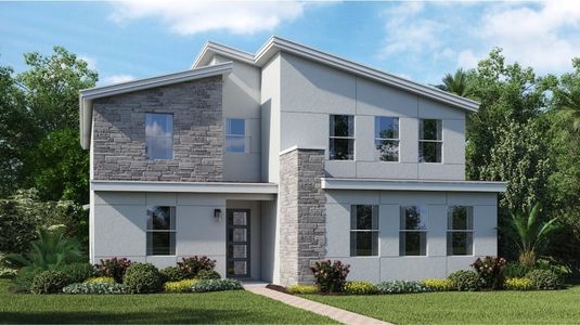 New construction Single-Family house 4715 Kings Castle Circle, Kissimmee, FL 34746 - photo 0