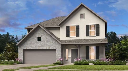 New construction Single-Family house 12605 Summer Springs Pass, Buda, TX 78610 Terracotta- photo 0 0