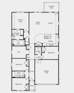 Structural options added include: covered outdoor living.