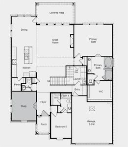 New construction Single-Family house 1838 Lake Crest Lane, Friendswood, TX 77546 Carnelian- photo
