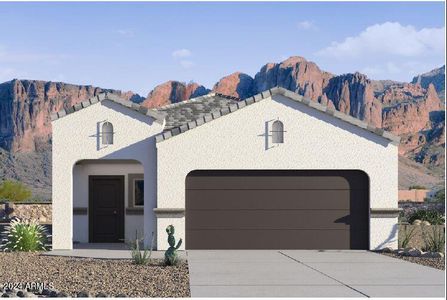 New construction Single-Family house 5282 E Umber Road, San Tan Valley, AZ 85143 - photo 0