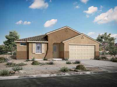 New construction Single-Family house 34647 N Slimwood Way, San Tan Valley, AZ 85142 Flint- photo 0