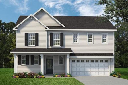 New construction Single-Family house 2 Bonnie Street, Willow Spring, NC 27592 The Cary- photo 35 35