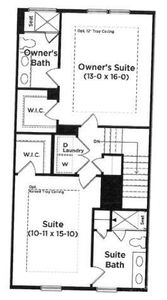 Third Level Dual Primary Suites