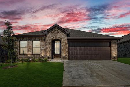 New construction Single-Family house 1013 Nighthawk Trail, Alvarado, TX 76009 Redbud- photo 0