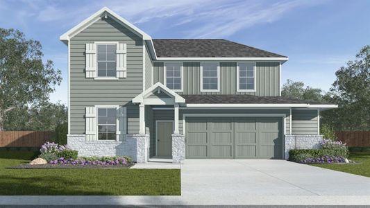 New construction Single-Family house 273 Donn Brooks Dr, Kyle, TX 78640 The Mitchell II- photo 0