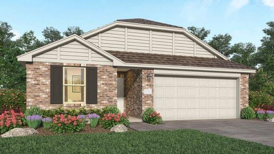 New construction Single-Family house 21559 Casavatore Drive, New Caney, TX 77357 Knightley- photo 0 0