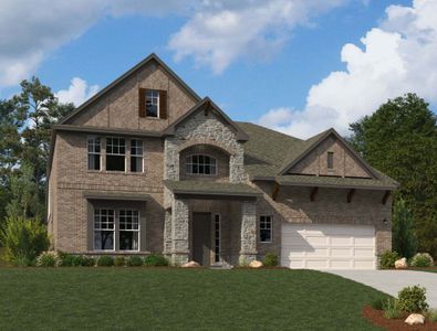 New construction Single-Family house Ashlyn, 5126 Old Amber Drive, Richmond, TX 77469 - photo