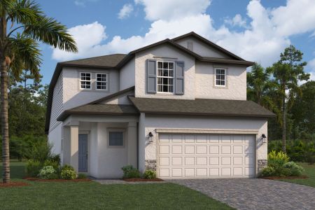 New construction Single-Family house 31000 Pendleton Landing Circle, Wesley Chapel, FL 33545 Willow- photo 0