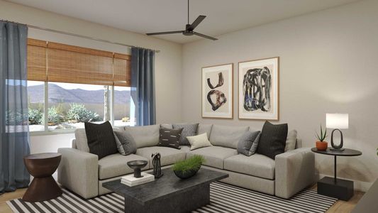 Great Room | Holden | Rev at Eastmark | New homes in Mesa, AZ | Landsea Homes