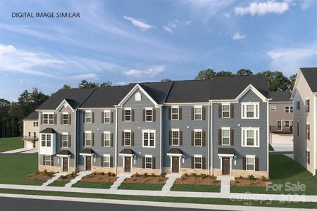 New construction Townhouse house 1203 May Apple Drive, Unit 3032B, Stallings, NC 28104 Strauss- photo 0