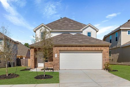 New construction Single-Family house 2950 August Mist Court, Conroe, TX 77304 Poole- photo 0
